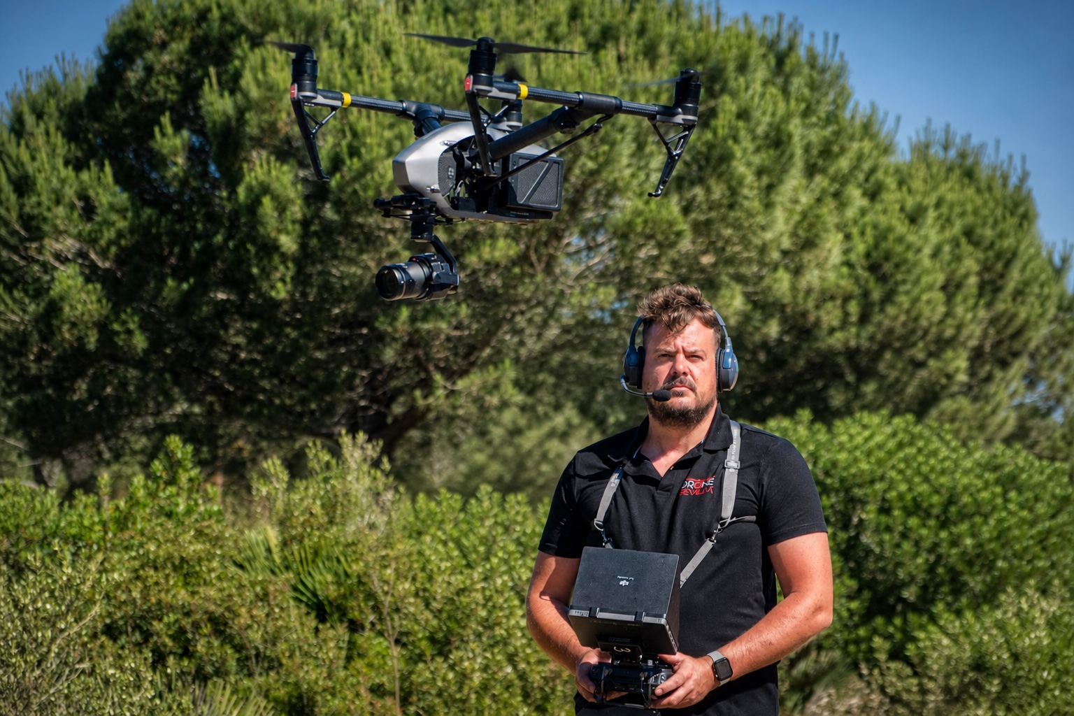 Drone profesional para producción audiovisual